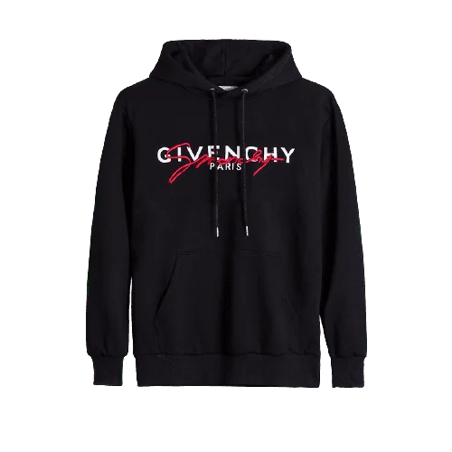 ג'יבנשי-GIVENCHY HOODIES - Black