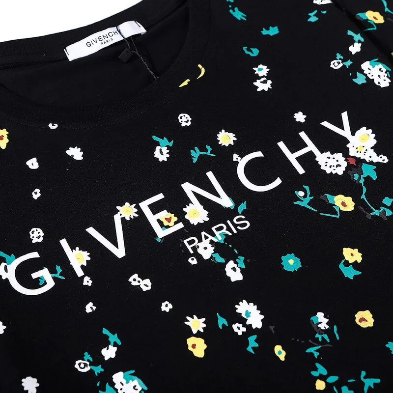ג'יבנשי-GIVENCHY TSHIRT MEN - Black Combo – תמונה 3