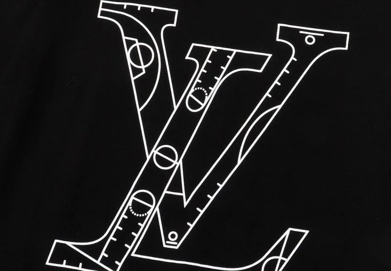 Louis Vuitton-לואי ויטון TSHIRT - Black & White – תמונה 3