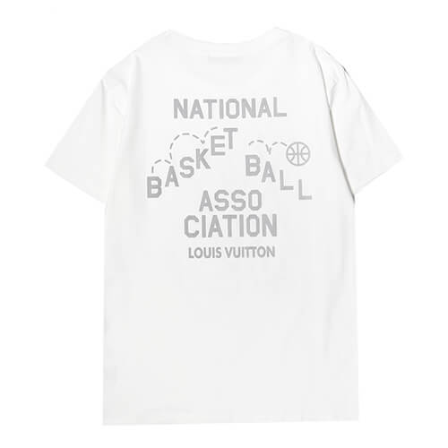 Louis Vuitton-לואי ויטון TSHIRT - White & Black – תמונה 2