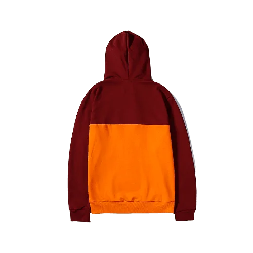 פראדה-PRADA- HOODIE- Falu Red & Safety ORG – תמונה 2