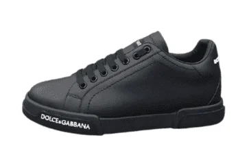דולצ'ה וגבאנה-D&G Shoes - Steel Grey & White