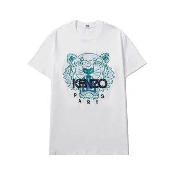 קנזו - KENZO Tshirts for men - White & Blue Black