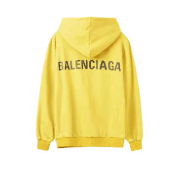 בלנסיאגה - Balenciaga Hoodies - Yellow & Black