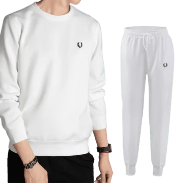פרד פרי-FRED PERRY LONG SUITS WHITE