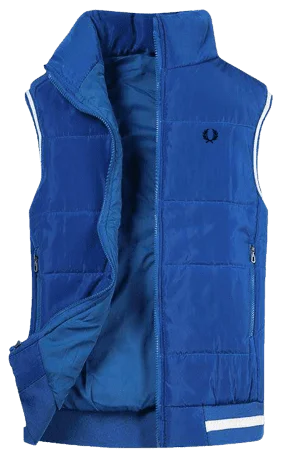 פרד פרי-FRED PERRY VEST MEN - BLUE