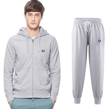 פרד פרי-FRED PERRY SUIT MEN - Gray