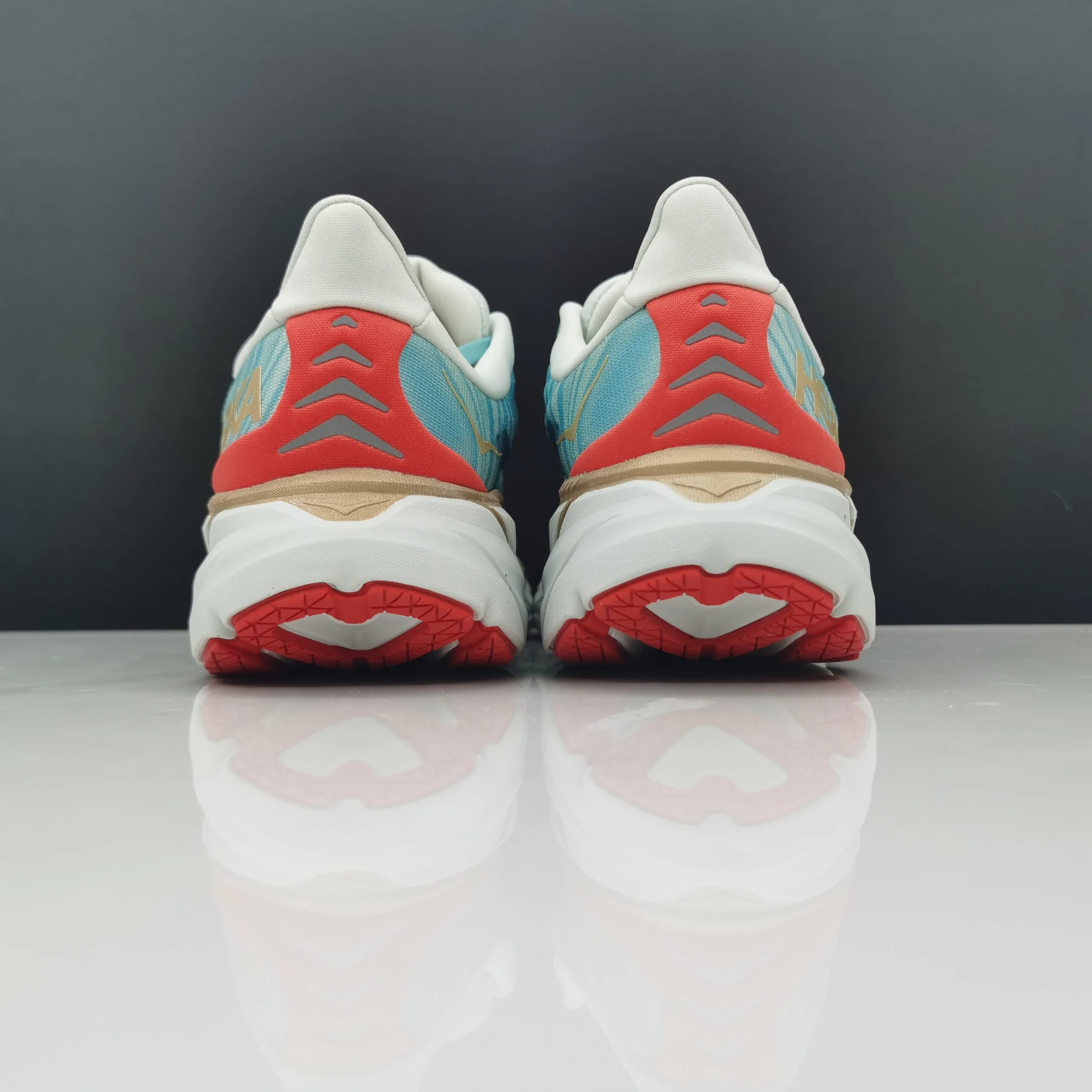נעלי הוקה-HOKA ONE ONE Clifton 8 Grey Blue – תמונה 6