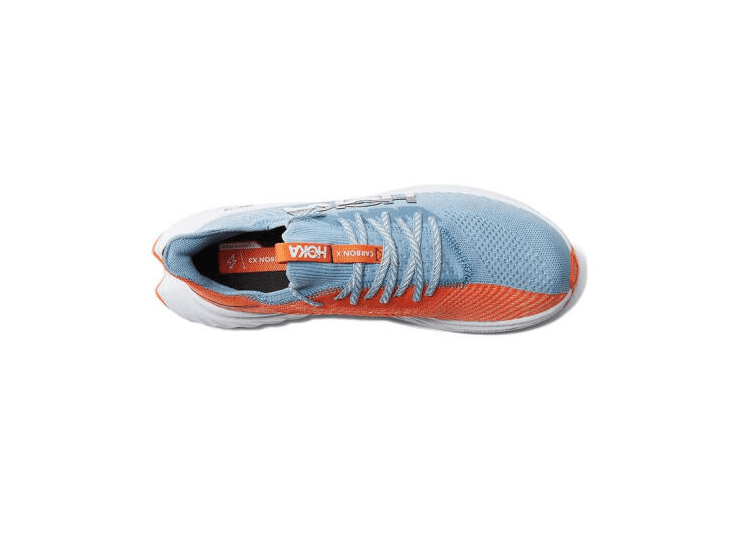 נעלי הוקה-HOKA ONE ONE CARBON X3 Light Blue – תמונה 2