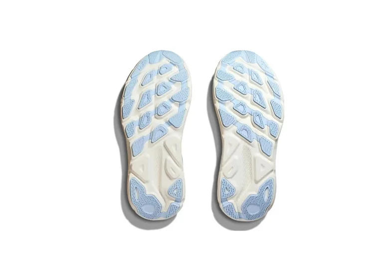נעלי הוקה-HOKA ONE ONE Clifton 9 White Blue – תמונה 3