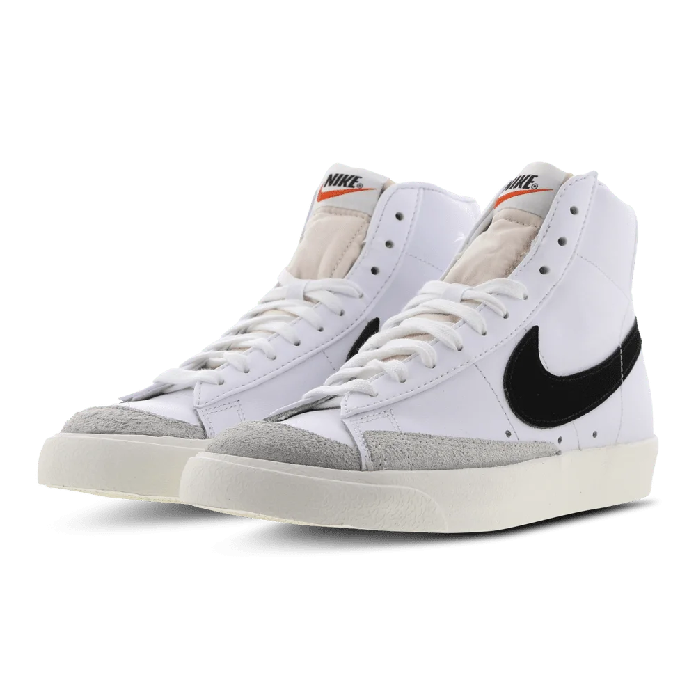נייק בלייזר גבוהות- NIKE BLAZER MID '77 VINTAGE WHITE – תמונה 2