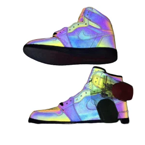 נייק ג'ורדן-Nike Air jordan 1 Mid -High Reflective – תמונה 2