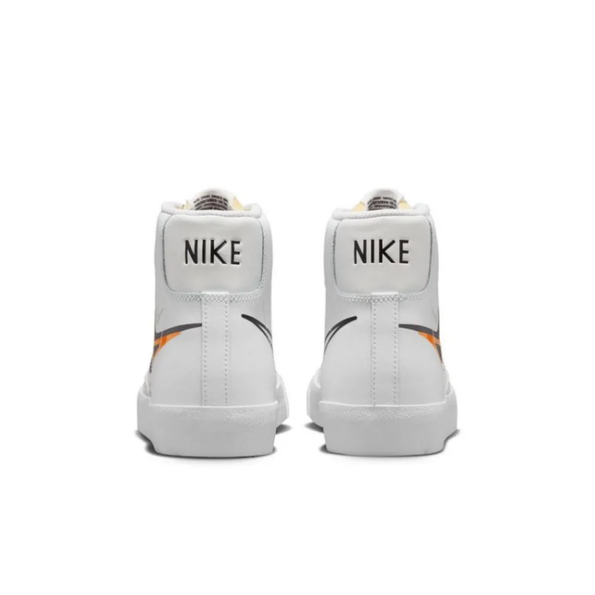 נייק בלייזר גבוהות- NIKE BLAZER MID '77 WHITE BLACK – תמונה 2