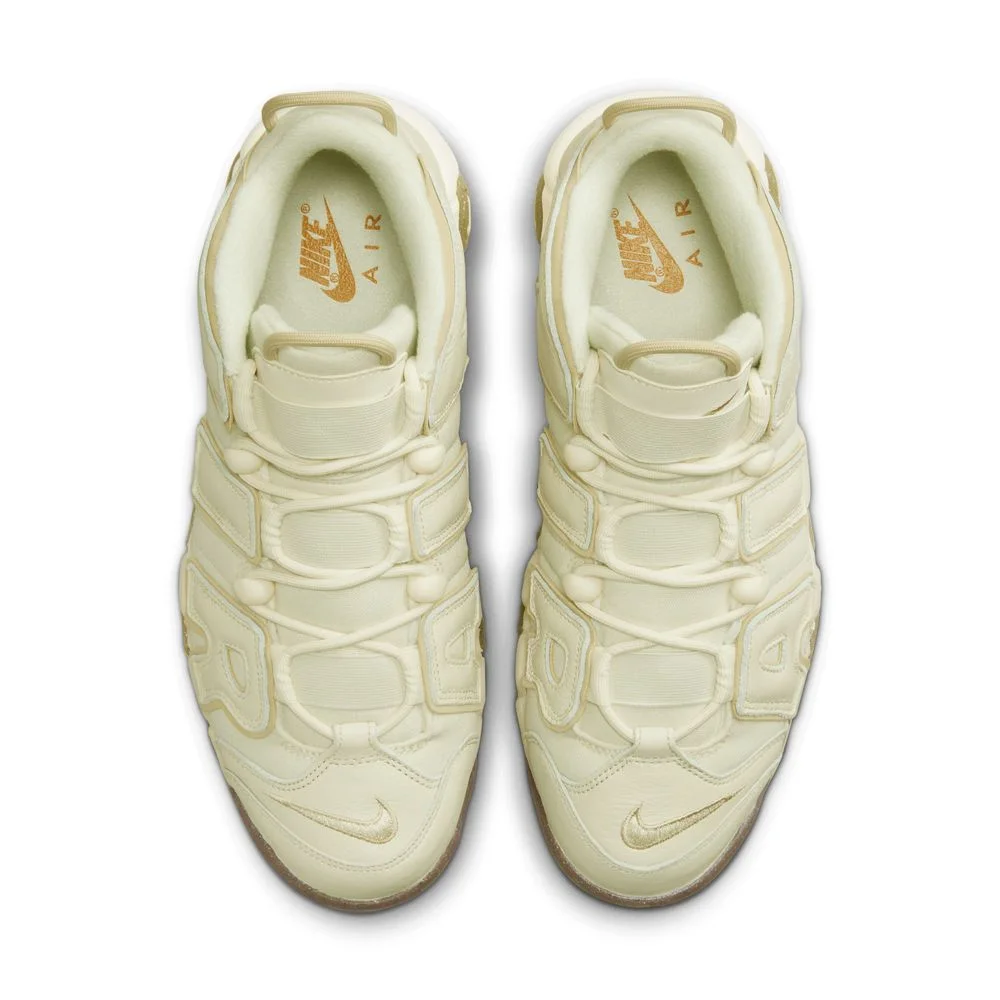 נייק אפטמפו סניקרס לגברים NIKE AIR MORE UPTEMPO '96 CREAM BROWN – תמונה 4