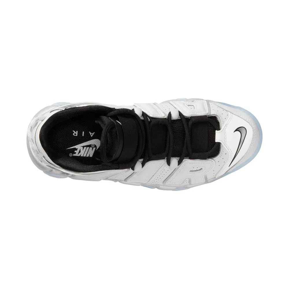 נייק אפטמפו סניקרס לגברים NIKE AIR MORE UPTEMPO '96 WHITE GREY – תמונה 5