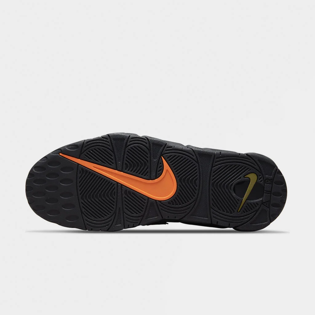 נייק אפטמפו סניקרס לגברים NIKE AIR MORE UPTEMPO '96 OLIVE BLACK – תמונה 6
