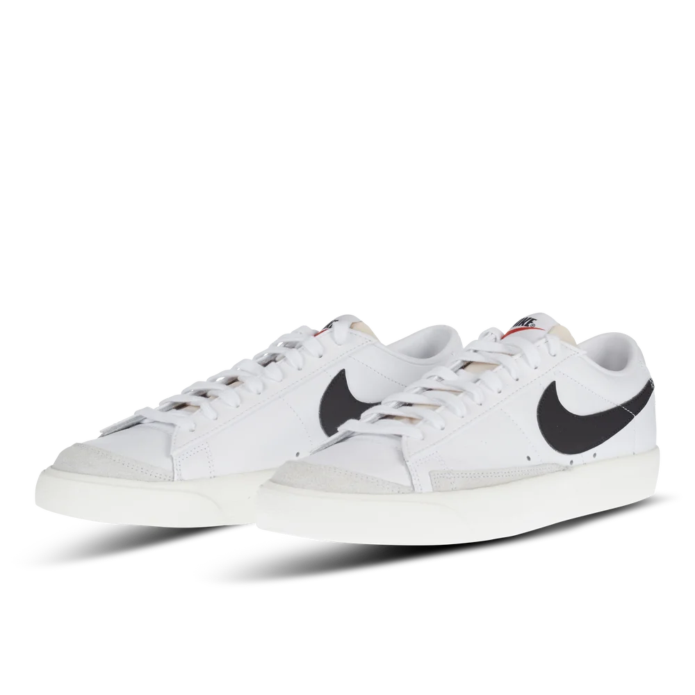 נייק בלייזר-NIKE BLAZER LOW '77 VINTAGE WHITE BLACK – תמונה 2
