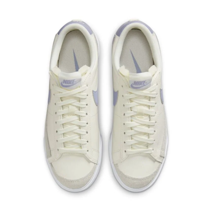נייק בלייזר-NIKE BLAZER LOW '77 VINTAGE CREAM PURPLE – תמונה 4