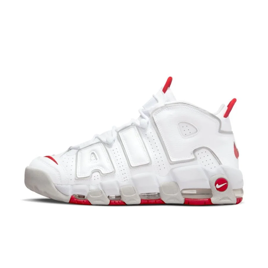 נייק אפטמפו סניקרס לגברים NIKE AIR MORE UPTEMPO '96 WHITE – תמונה 5
