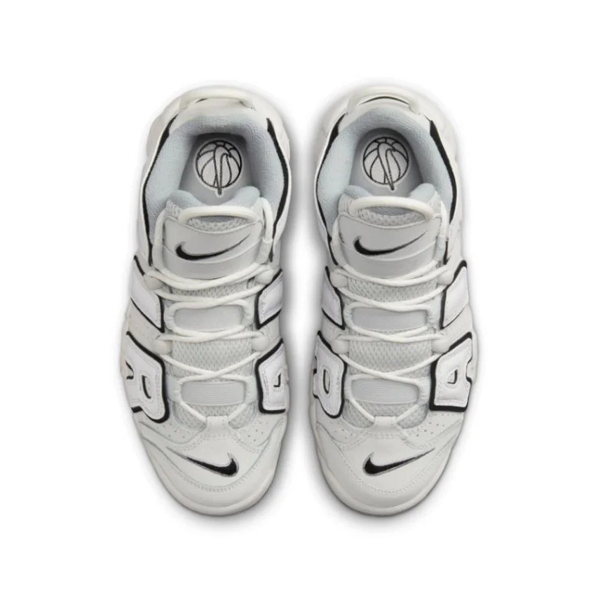 נייק אפטמפו סניקרס לגברים NIKE AIR MORE UPTEMPO '96 OFF WHITE – תמונה 4
