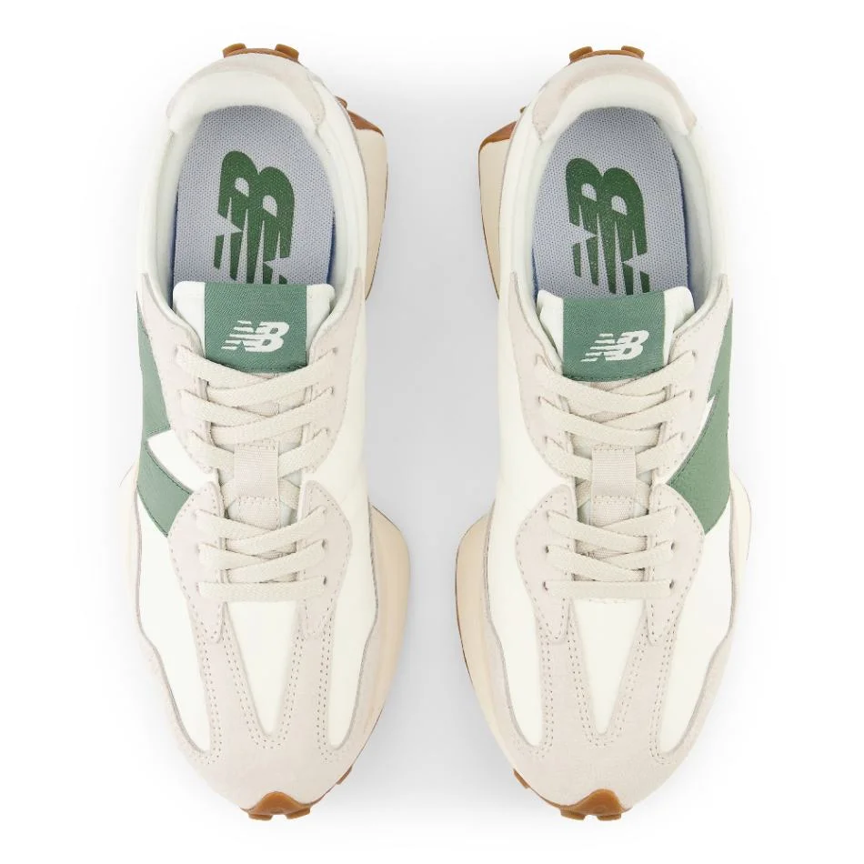 סניקרס ניו באלאנס NEW BALANCE 327 WHITE GREEN – תמונה 2