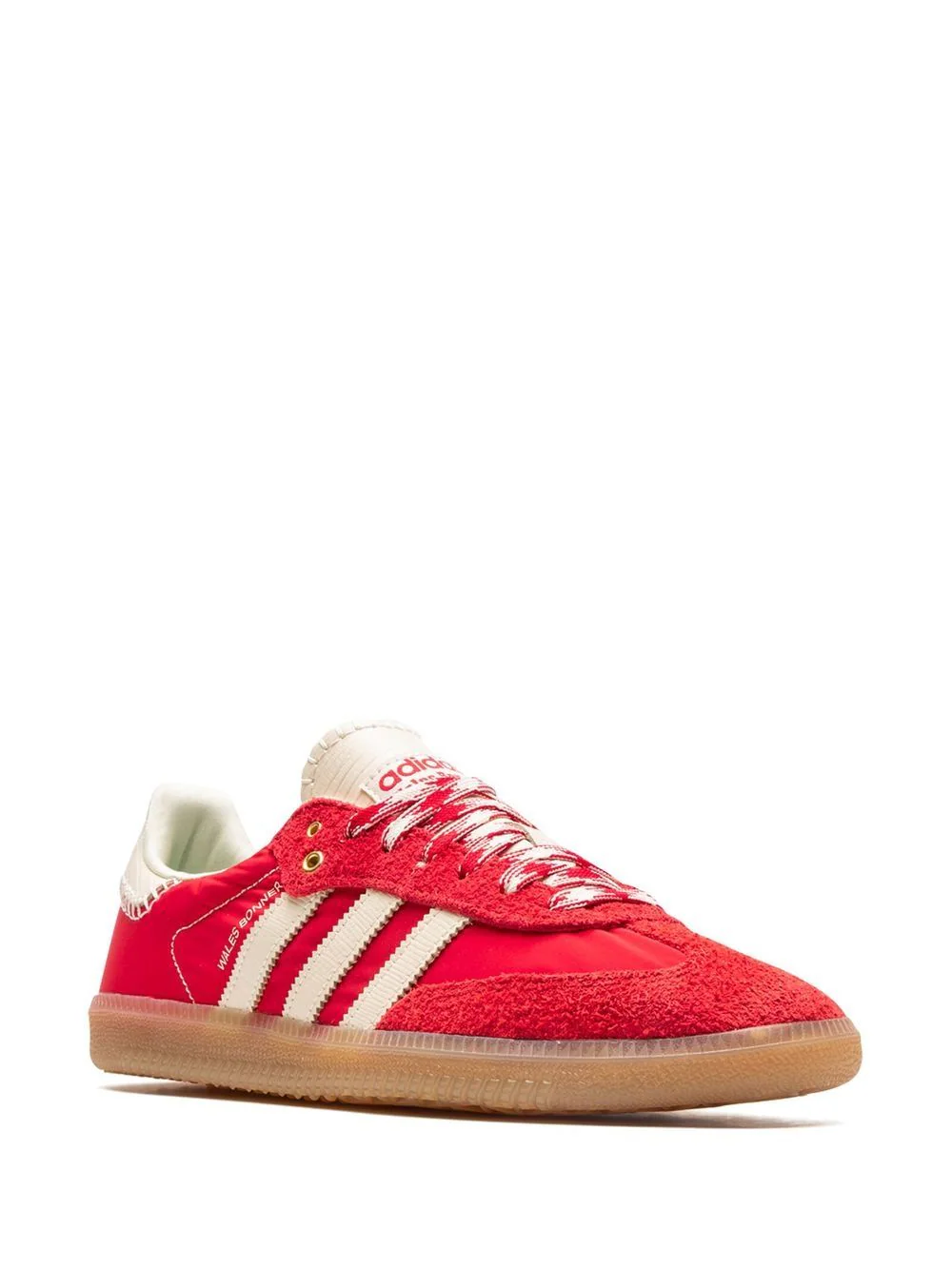 נעלי אדידס סמבה- x Wales Bonner Samba panelled sneakers – תמונה 2