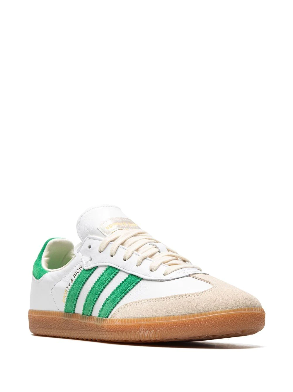 נעלי אדידס סמבה- x Sporty & Rich Samba low-top sneakers – תמונה 2
