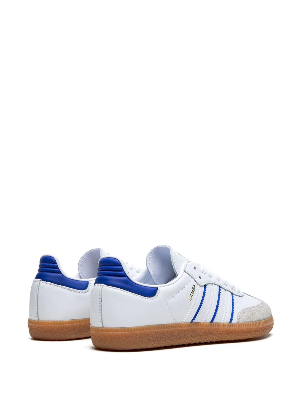 נעלי אדידס סמבה- Samba "Core Black/Cloud White/Core BL" sneakers – תמונה 3