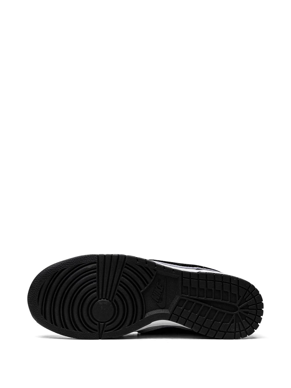 NIKE Dunk Low "Chenille Swoosh Black Grey" sneakers – תמונה 4