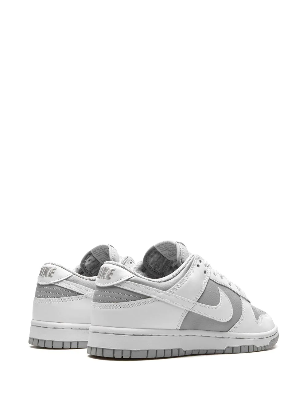 NIKE Dunk Low "White/Grey" sneakers – תמונה 3