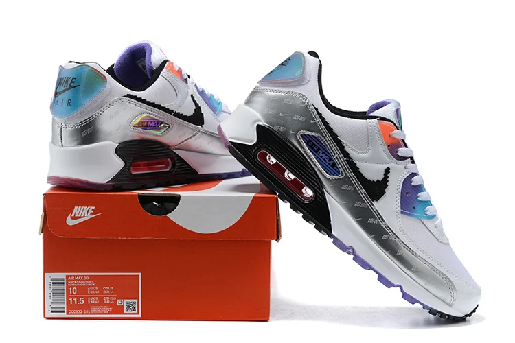NIKE AIR MAX 90 NEW STYLE MIX WHITE – תמונה 5