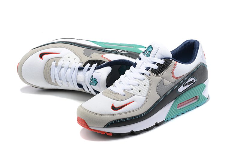 NIKE AIR MAX 90 NEW STYLE MIX Black and white – תמונה 2