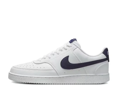 NIKE COURT VISION WHITE AND BLACK