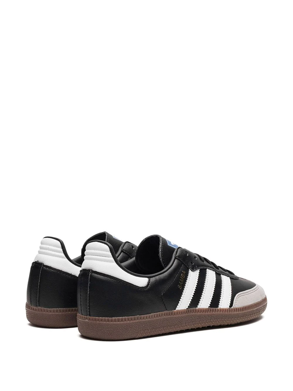 נעלי אדידס סמבה- Samba Vegan "Black/Gum" sneakers – תמונה 3