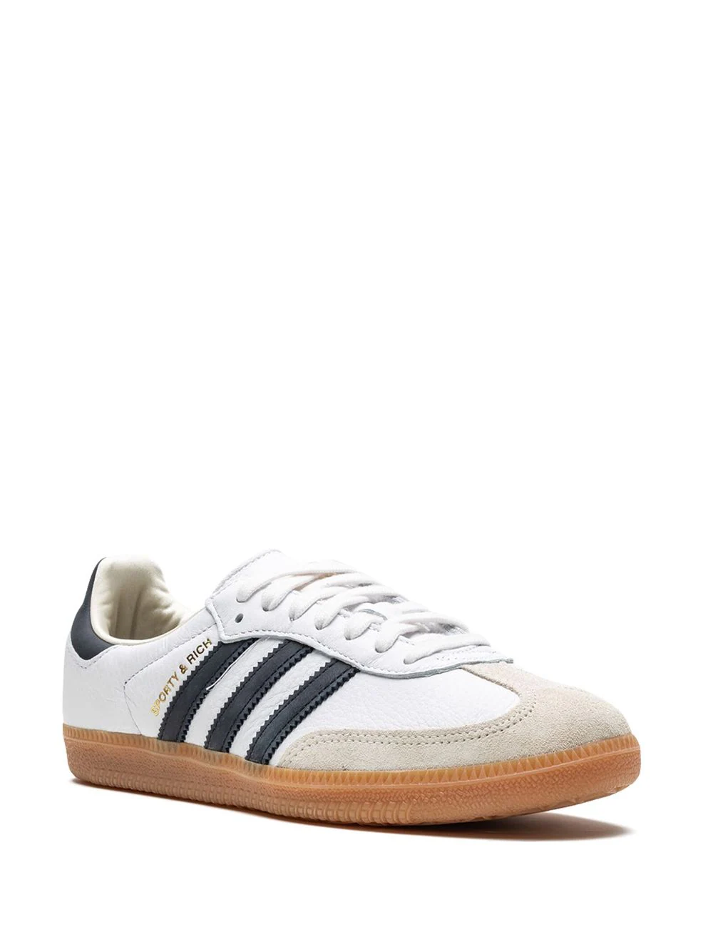 נעלי אדידס סמבה- Samba "Sporty & Rich - White/Black" sneakers – תמונה 2