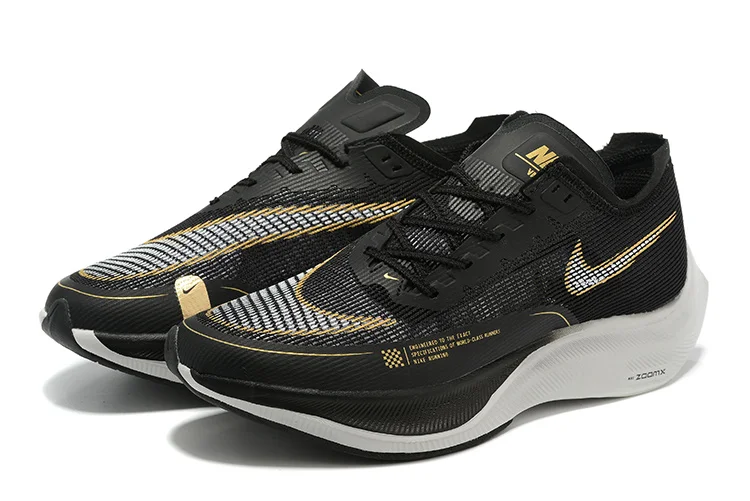 Nike ZoomX Vaporfly Next% 2 Running Shoes Black Gold – תמונה 4