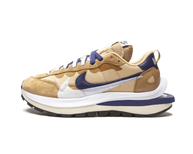 NIKE VAPORWAFFLE SACAI TAN NAVY