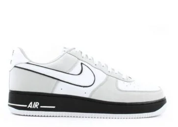 נעלי נייק-Nike Air Force 1 LV8 GS White Wolf Grey Black