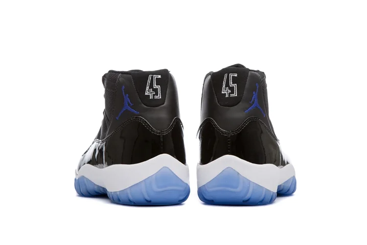 NIKE Air Jordan 11 Retro Space Jam 2016 Release Grey Black White Purple – תמונה 2
