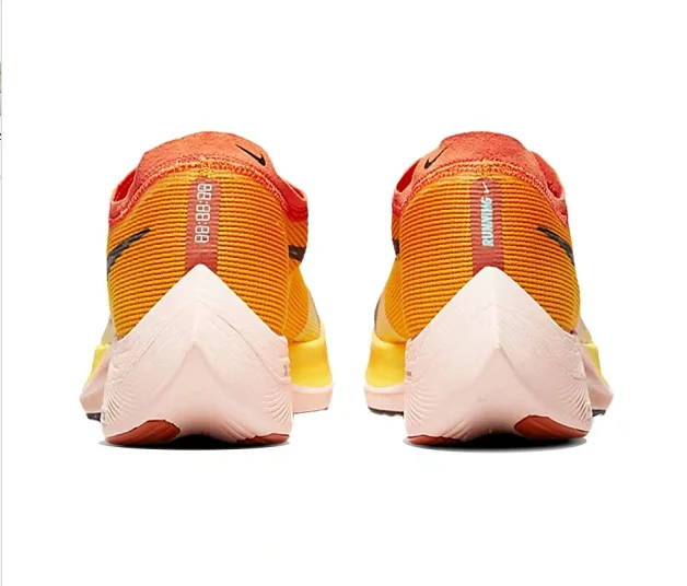 Nike ZoomX Vaporfly Next% 2 Shoes Gold Black Pollen DO2408 Men's מידה 13 NO LID – תמונה 3