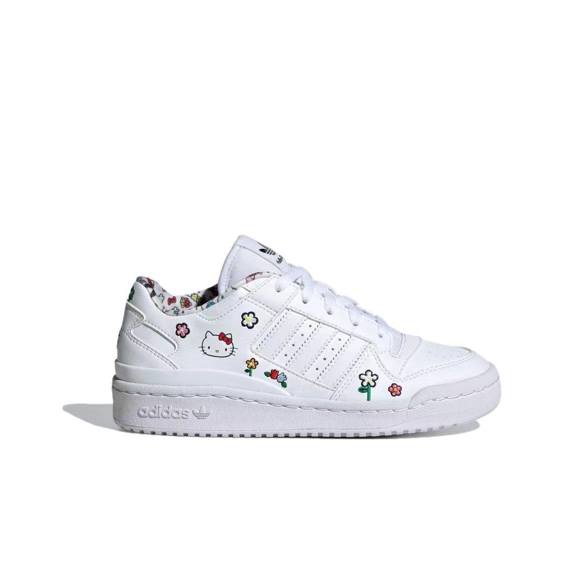 אדידס פורום - ADIDAS FORUM Low white SNEAKERS – תמונה 6
