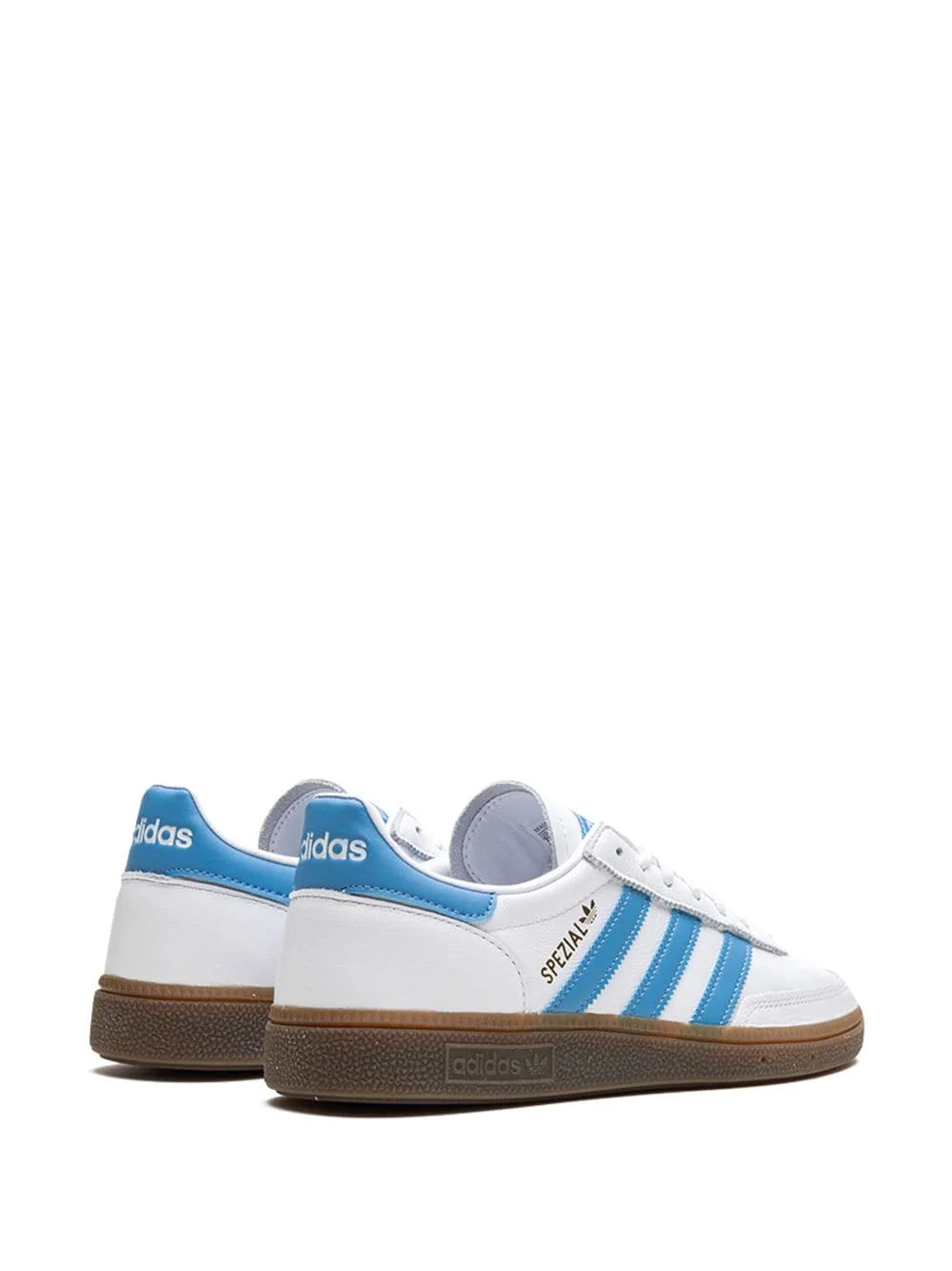 אדידס ספציאל- Adidas Handball Spezial White/Light Blue sneakers – תמונה 3