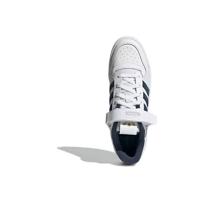 אדידס פורום - ADIDAS FORUM Low White/Grey SNEAKERS – תמונה 3