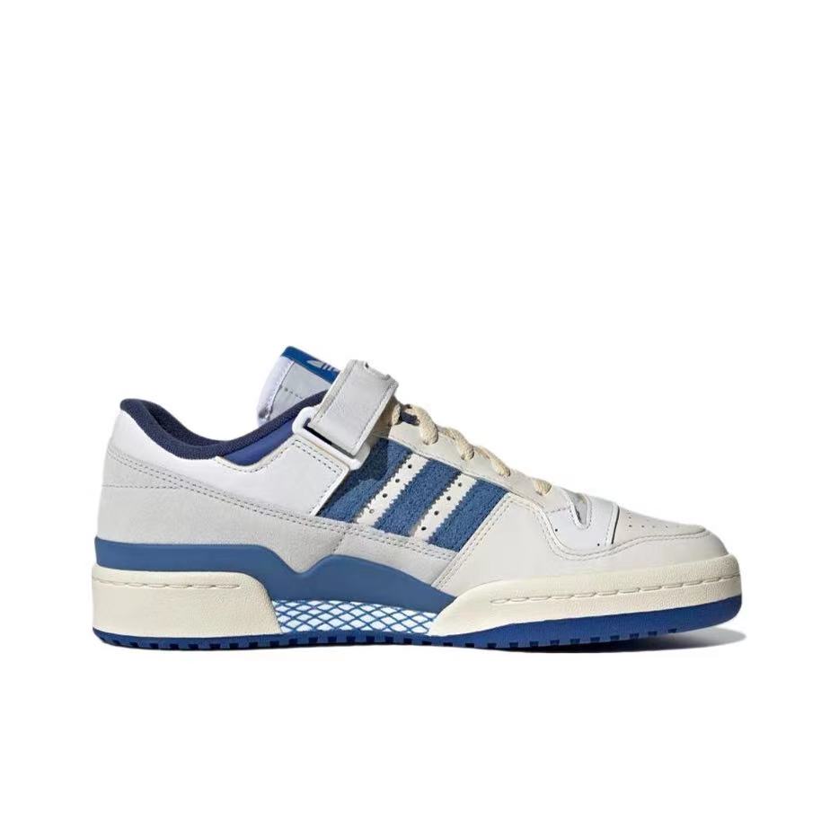 אדידס פורום - ADIDAS FORUM Low Grey/Blue SNEAKERS – תמונה 4