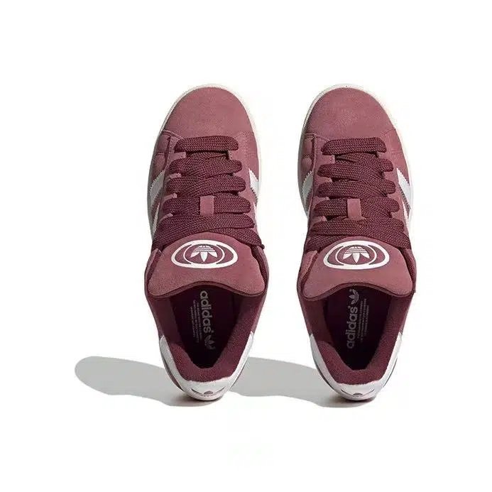אדידס קמפוס- ADIDAS CAMPUSE Maroon/White – תמונה 2