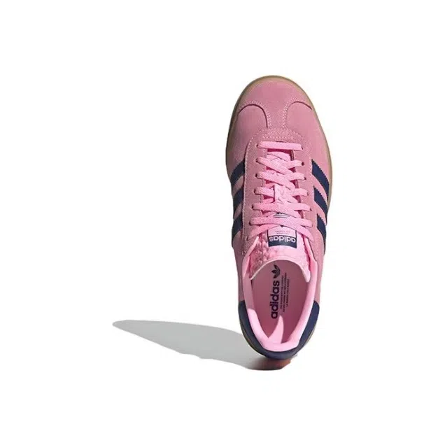 אדידס גאזל- ADIDAS GAZELLE BOLD SHOES Pink/Blue – תמונה 6