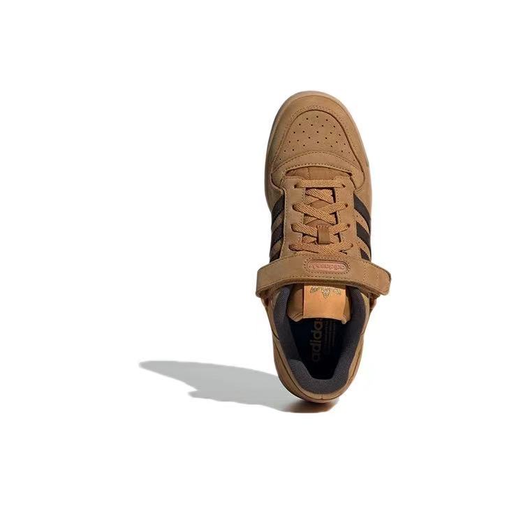 אדידס פורום - ADIDAS FORUM Low Mesa Brown Casual SNEAKERS – תמונה 5