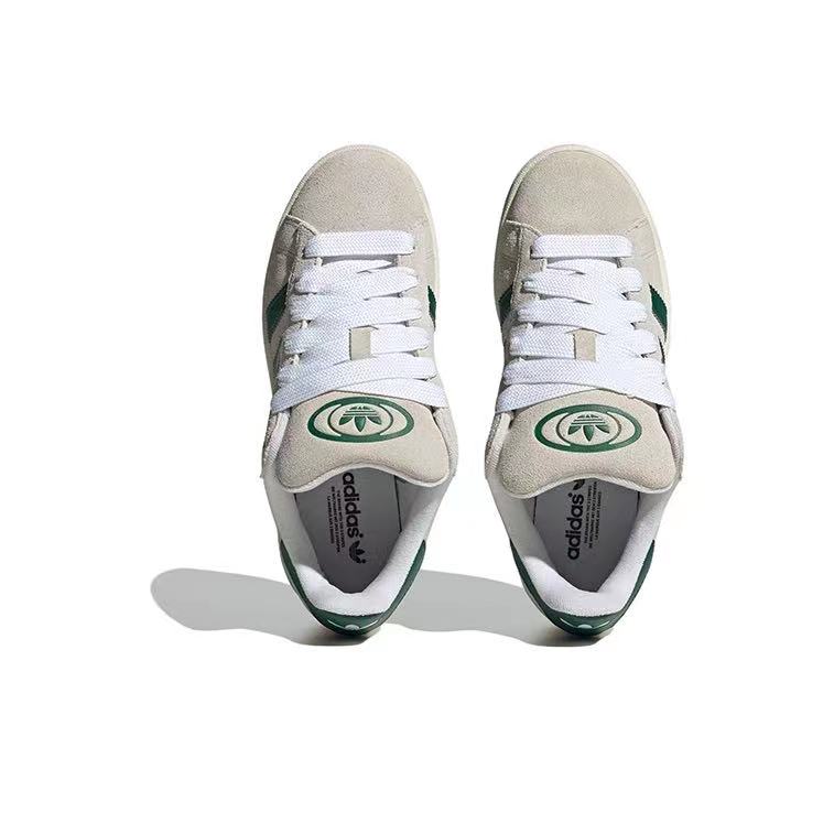 אדידס קמפוס- ADIDAS CAMPUSE Grey/Green – תמונה 3