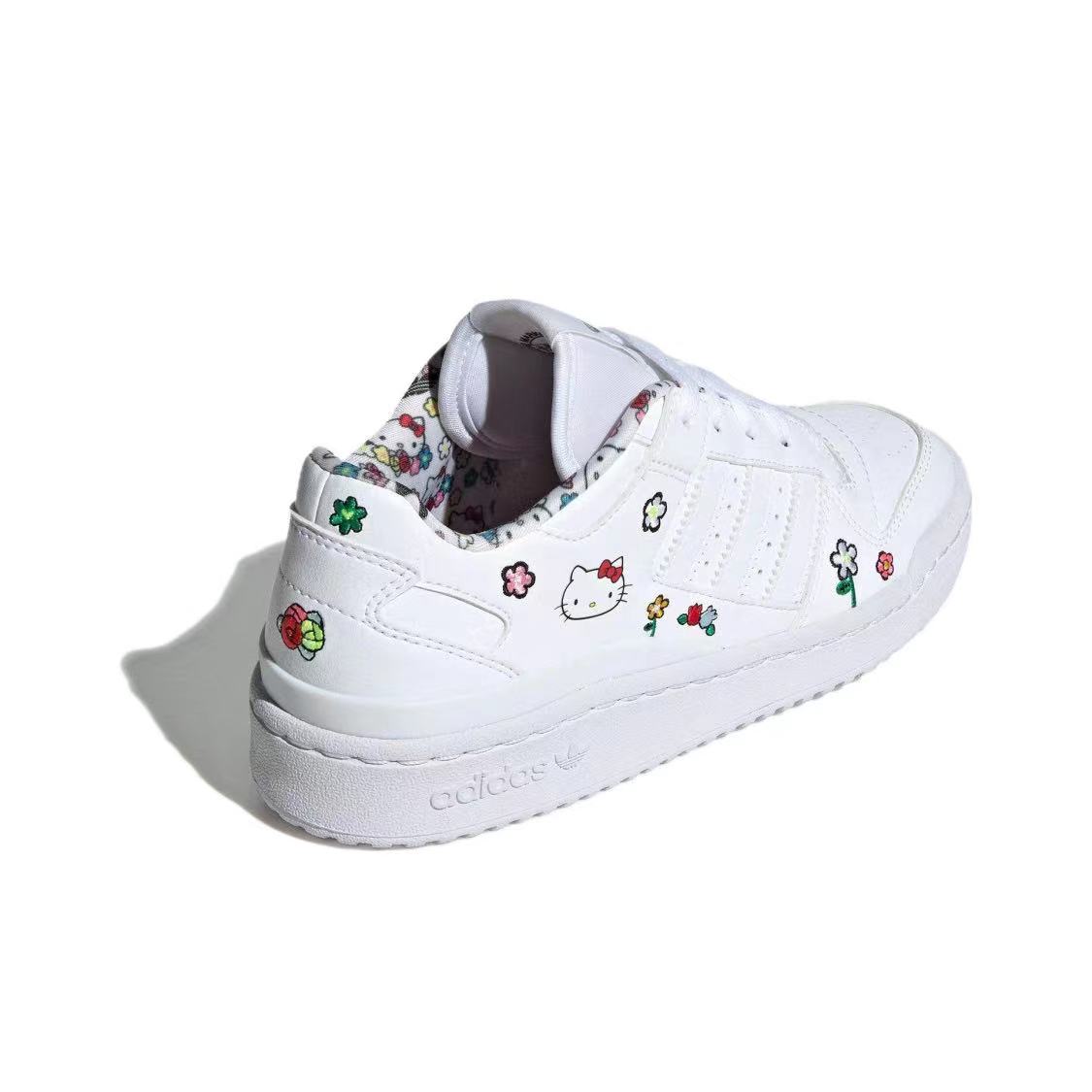 אדידס פורום - ADIDAS FORUM Low white SNEAKERS – תמונה 4