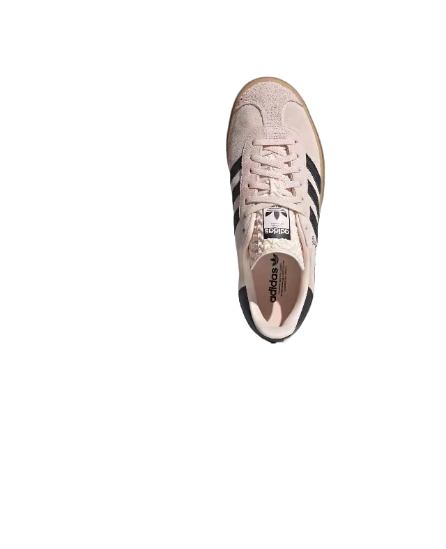 אדידס גאזל- ADIDAS GAZELLE BOLD SHOES Pink/Black – תמונה 5